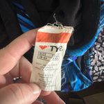 TYR Black and Blue Swirl Swimsuit Photo 3