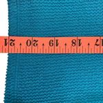 ARAMINTA JAMES Lolita Crinkle Tank Top 12/L Azure Blue Resort Preppy Beach NWT Photo 10