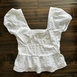 Hollister Peplum Puff Sleeve Blouse Photo 2