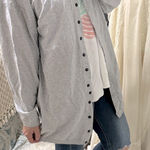 None Gray Button-Up knit Cardigan size 3X Photo 0