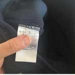 & Other Stories Thom Browne Bermuda 4-Bar Navy Blue Sweat Shorts Size 3 / S Photo 4