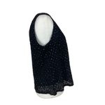 R & M Richards  VTG 90s Glam Black Sequin Sleeveless Nylon Blend 16 WP NWOT Photo 1