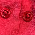 Equipment Femme Red Dust Strawberry Silk Blouse Womens Size XS Off The Shoulder Photo 5