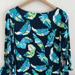 Escapada  Living Abstract Tropical Floral Casual Dress Tie Arm Small Photo 9