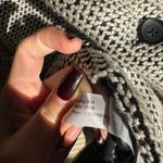 Marine layer  Birdseye Blazer Sz XL Cardigan Jacket Black & White Textured Knit Photo 5