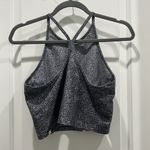 Summersalt The High Neck Midi Sports Bra Tank in Snake Print Gray Sz 14 Photo 3