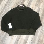 Hudson Gray NWT  Olive green Sherpa sz small Photo 6