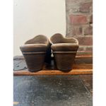 Women’s Bass Boho Woven Leather Mules 8 Beige Photo 4