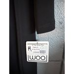 NWT Women's Ciara Sun Woo If the Shoe Fits Drape Overlay Dress in Black size M Photo 3