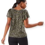 Tommy Bahama | Large | Women's Linnea Wild One 100% Linen Flutter-Sleeve Top Photo 1