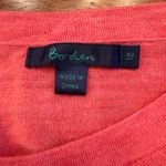 Boden Wool Crewneck‎ Sweater 3/4 Sleeve Pink Size 12 Photo 3