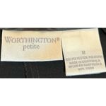 Worthington  Petite Women's Black Dress Pants Side Pockets Size 12 Photo 4