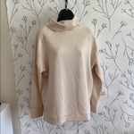 Cable & Gauge  Cream Crew Neck Sweater Photo 1