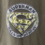Urban Outfitters 2014 Superman Hall of Heroes Dale Jr T Shirt Green Large L Graphic Tee Solid Photo 13