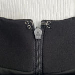 Robbie Bee Black and White Knee Length Dress - Size 4P Photo 3