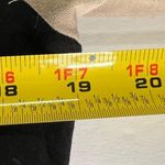 Talbots  ponte black tan color block 12 sheath dress rayon business modest office Photo 6