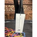 Karl Lagerfeld  Bag Paris Kristen Black Canvas Shopper Illusion Heads Rainbow NWT Photo 2