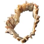 Natural Tan Shell Stretchy Beach Coastal Style Fashion Jewelry Bracelet Photo 2