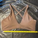 Women's XXL Dark Brown Padded Sports Bra Criss Photo 1