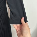 Lauren Ralph Lauren Black 3/4 Sleeve V Photo 6