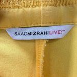 Isaac Mizrahi  Capri‎ 19' Pants Elastic Waist Pull On Yellow Size 14T Summer Chic Photo 3