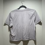 Volcom  Stone gray/purple cropped tee, women’s size XL. Photo 1