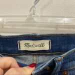 Madewell  10" High-Rise Skinny Jeans: Cutout Tulip Hem Edition Sz 24 Photo 4