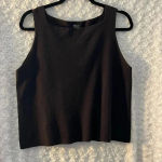 Eileen Fisher  Taupe 100% Wool Twin Set Cardigan Sweater Size Medium Photo 4