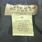 John Paul Richard  Lined Patterned Midi Skirt Size 1X NWT Flowy Church Office Photo 5