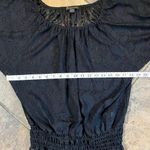 Twenty One  Black Lace Short Puff Sleeve Small Photo 6