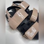 Figs by Figueroa Figulous Crinkled Patent Leather Flex Sandal in Rose Gold Pink Size 9.5 Photo 4