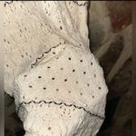 Commense Paros Crochet Eyelet See Through Midi Dress size S Black Photo 4