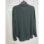 XCVI  NEW Smithsonian Hawthorne Green Button Front Shirt XS Photo 2