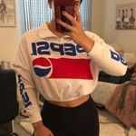 Pepsi  Crop Sweatshirt Photo 0