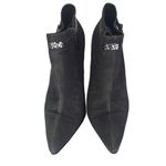 Beverly Feldman suede ankle boots green snake rhinestones Size 9 Stiletto Photo 7