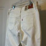 Levi's  Classic Straight Leg White Jeans Women's Denim Pants Summer Sz 16 #‎ Photo 3