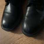 ZARA Triple Buckle Tie Up Zip Up Black Boots size eu 36 Photo 10