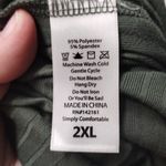 LuLaRoe 2XL Olive Green Pull-On Straight Silhouette Stretch VIOLET Midi Skirt Photo 6