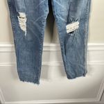 Revice Denim Revice Dream fit straight‎ leg raw hem high rise distressed jeans size 32 Photo 3