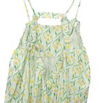 Damson Madder Edwina Floral Midi Dress Women’s Size 12 Yellow Cottagecore New Green Photo 5
