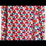 Kate Spade  100% Silk Abbey Sheath Geometric Dress Smocked Waist Size 2 Photo 6