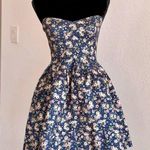 Sans Souci  sweetheart neckline strapless floral mini dress Photo 0