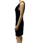 Rampage Crushed Velvet Vintage  Black Zip Back Sleeveless Mini Dress Juniors 11 Photo 5