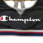 Champion Gray Racerback Logo Authentic Sports Bra Photo 5