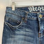 Request Blue Denim Boot Cut Studded Jeans Size 32 (Medium) Y2K Photo 2