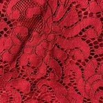 Ralph Lauren LAUREN GREEN LABEL WO SIZE 14 WINE COLOR LASER CUT LACE CUT DESIGN Photo 2