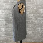 Pleione  Gray fleece snap front vest Photo 3
