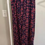 Joe B  Pink and Navy Blue Maxi Skirt size small Photo 2