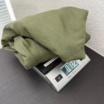 Peck & Peck  Women's Green Pockets Long Sleeve Linen Blend Jacket Size 10 Photo 8