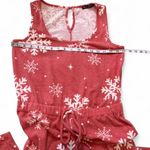 Blue Blush ‎Sleeveless Snowflake Jumpsuit Photo 14